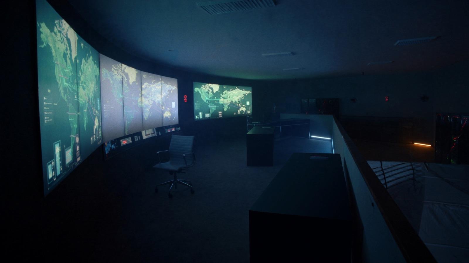 Centre de supervision réseau Konnect — écrans de monitoring en salle NOC